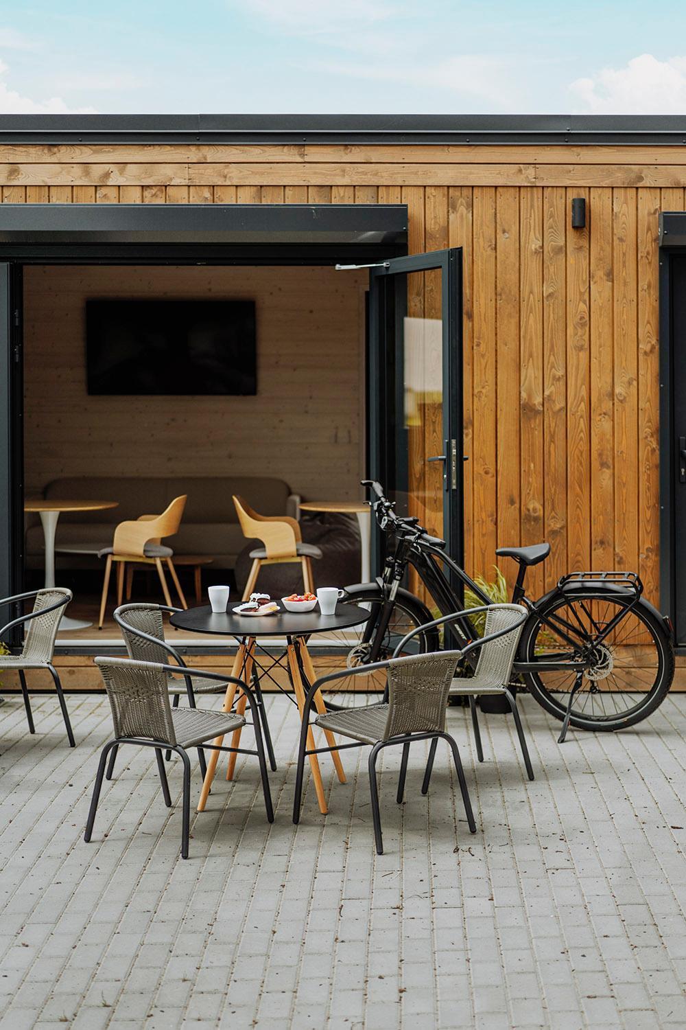 Bed & Bike Resort Trzesacz Trzęsacz Exterior foto