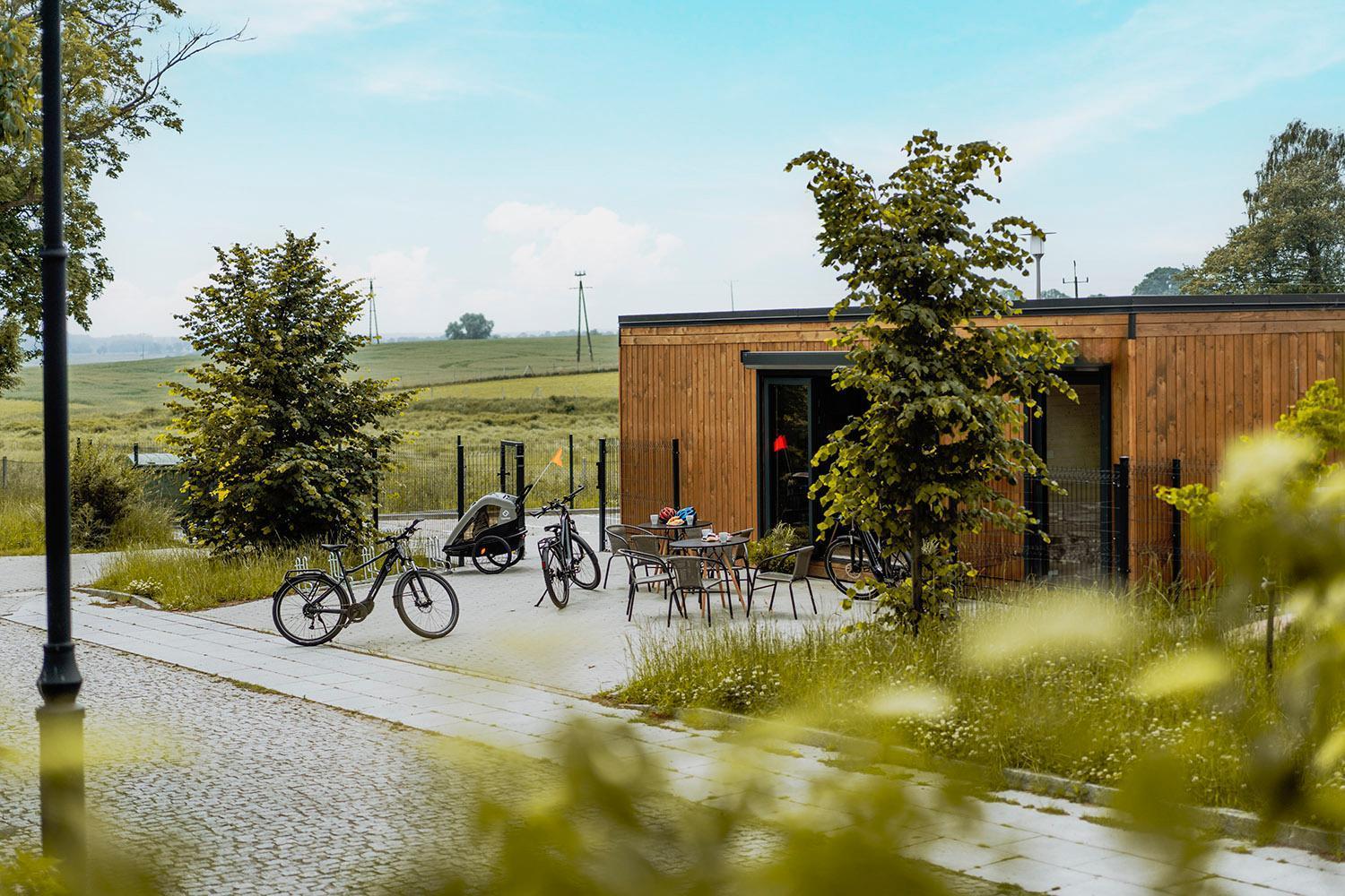 Bed & Bike Resort Trzesacz Trzęsacz Exterior foto